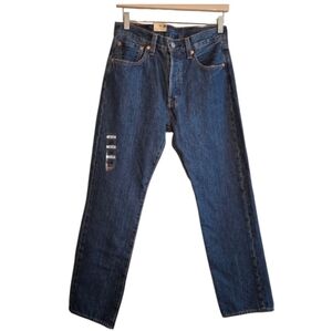 Levi's Men's 501 Original Straight Leg Button-Fly Jeans Sz 29X30 Classic Staple